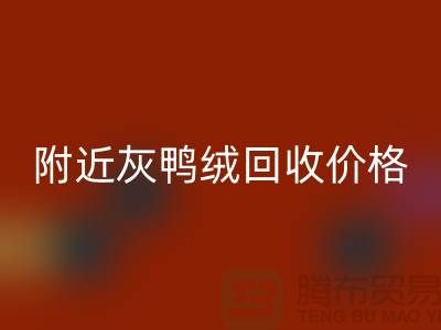 附近灰鸭绒LD乐动·（中国）官方网站价格多少钱一公斤？##上海腾布贸易