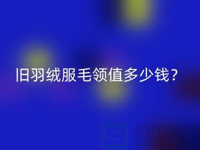 真皮毛领LD乐动·（中国）官方网站：羽绒服毛领值多少钱？