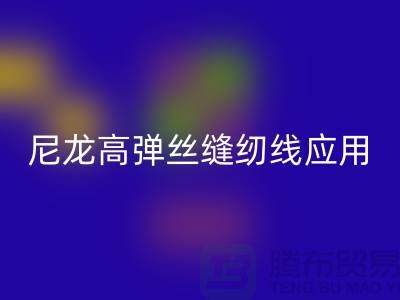 尼龙高弹丝缝纫线应用领域-LD乐动·（中国）官方网站库存缝纫线厂家