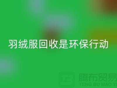 库存羽绒服LD乐动·（中国）官方网站是一个重要的环保行动-收购库存服装工厂