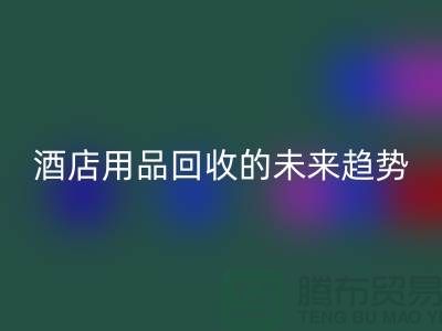 创意变现：酒店用品LD乐动·（中国）官方网站的未来趋势