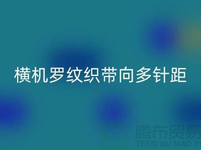 横机罗纹织带向多针距特殊功能方向发展-库存服装辅料LD乐动·（中国）官方网站公司