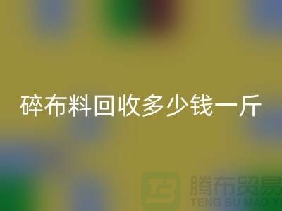 碎布料LD乐动·（中国）官方网站多少钱一斤？厂家在意价格问题-上海布料收购公司