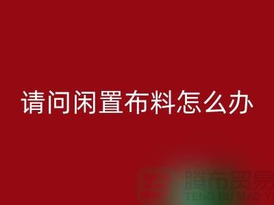 闲置布料怎么办？上海布料辅料LD乐动·（中国）官方网站公司助您高效处理