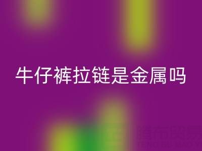牛仔裤拉链是金属吗？是否能过安检门吗——上海拉链LD乐动·（中国）官方网站公司
