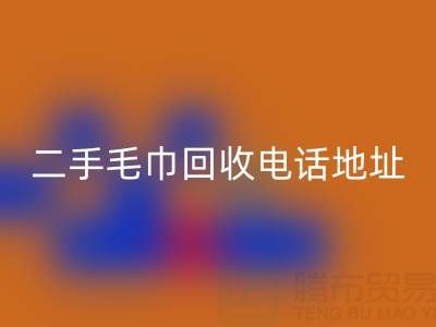 二手毛巾LD乐动·（中国）官方网站电话和地址查询——上海腾布贸易公司