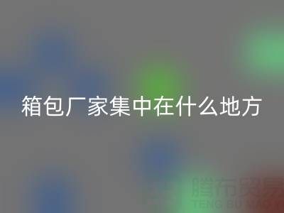 箱包厂家集中在什么地方生产加工和发货销售——库存箱包LD乐动·（中国）官方网站网