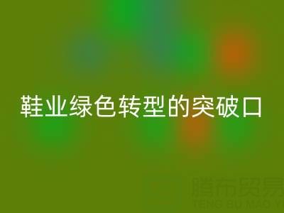 库存鞋材LD乐动·（中国）官方网站：鞋业绿色转型的核心突破口